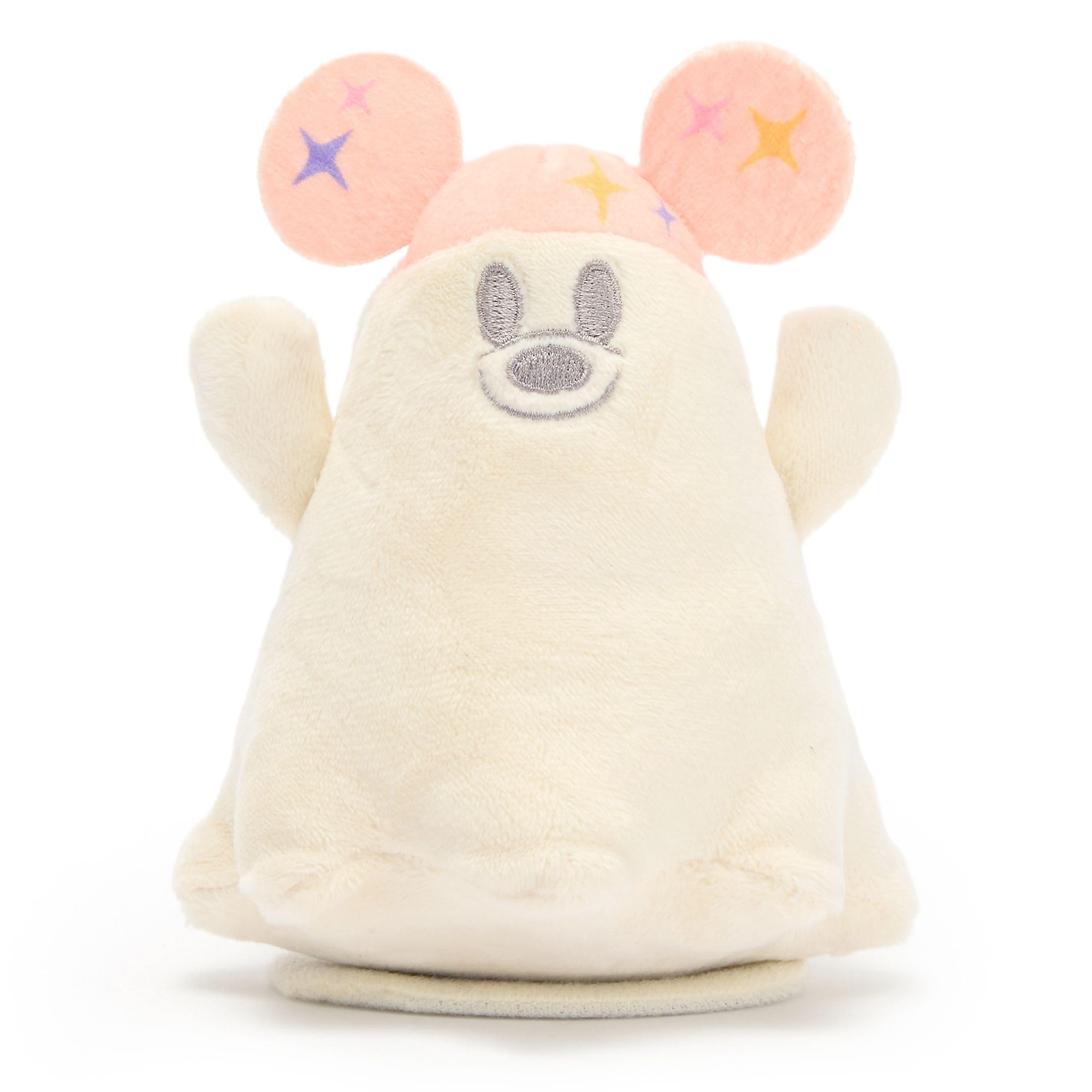 Disney Store Official Mickey Halloween Ghost Light-Up Shoulder Plush 13 cm
