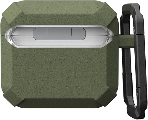 Miniatura 8 de URBAN ARMOR GEAR UAG - Funda protectora diseñada para AirPods (4ª generación, 2024) con plasma de bloqueo, carcasa rígida resistente de grado Verde