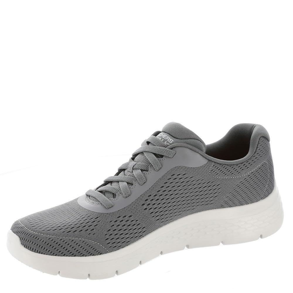 Skechers Go Walk Flex, Scarpe da Ginnastica Uomo, Grigio, 43 EU
