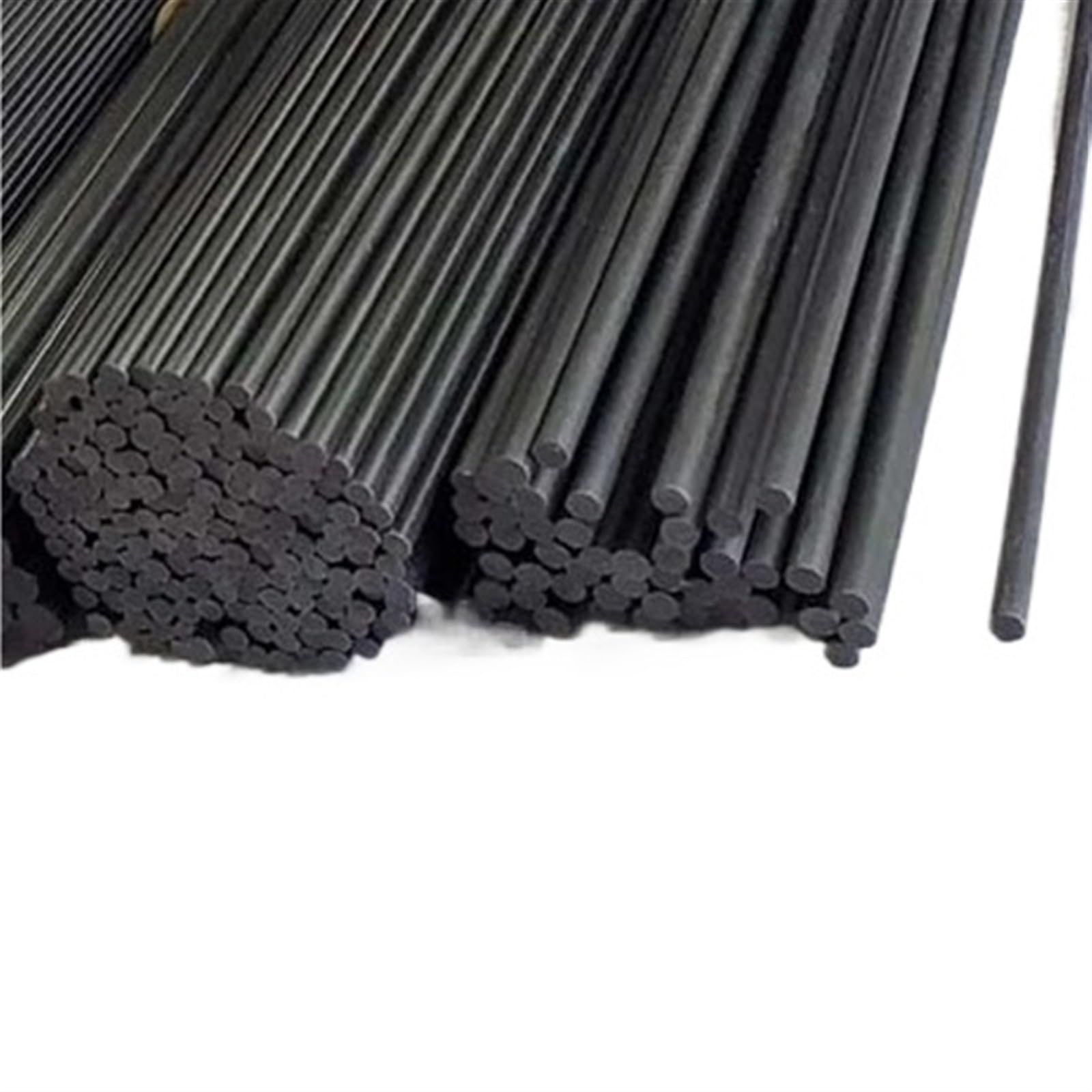 10pcs Carbon Fiber Rod Dia 0.8mm Length 1000mm for RC Airplane Matte Carbon Fiber Rods