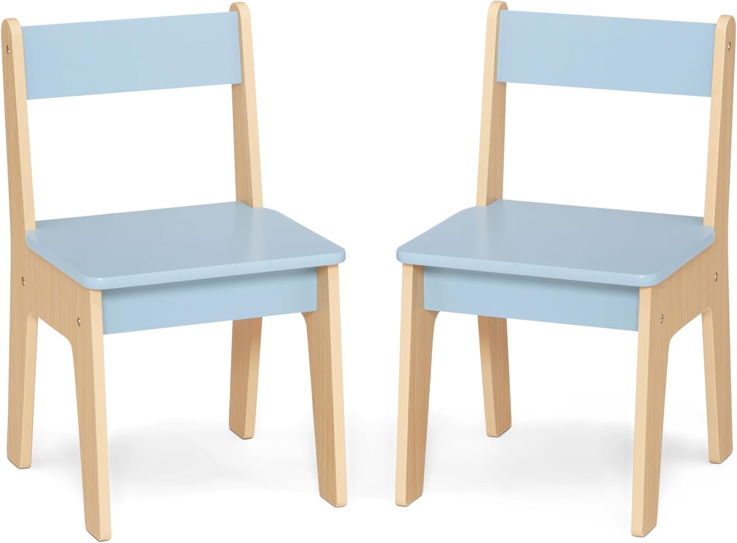 Delta Children - GapKids Table and 2 Chair Set with Paper Roll Holder - Greenguard Gold Certified, Indigo Blue