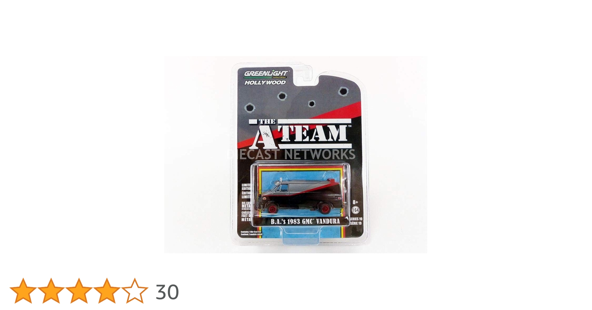 Amazon | 特攻野郎Aチームバン GREENLIGHT 1/64 A TEAM VAN 1983 GMC