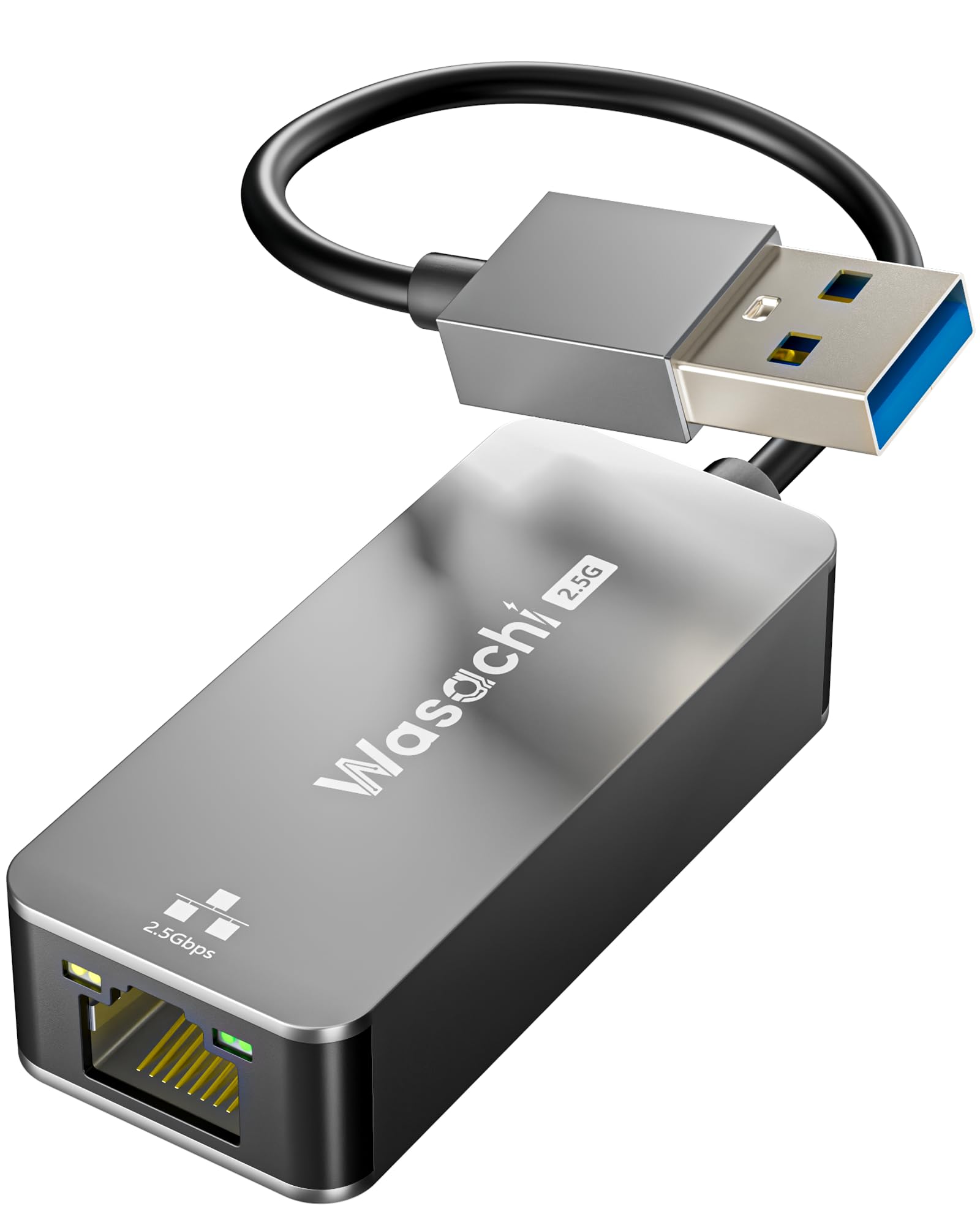 USB-A 有線LANアダプター 2.5G超高速 USB3.2 to RJ45 2500Mbps ギガビットイーサネット LAN USB 変換アダプタ Windows/Mac OS/Linus/Switch等対応 軽量・小型設計