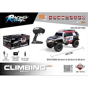 Amazon.co.jp: HYUA HB ZP1008 1/10 2.4G 4WD RC オフロード