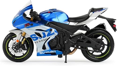 Miniatura 7 de Modelo de aleación de motocicletas de carreras 118 para Suzuki GSX-R1000 R Vehículos de fundición estática, regalo de exhibición coleccionable