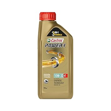 Castrol POWER1 10W-30 4T Synthetic Engine Oil for Bikes 900ML