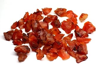Red Carnelian Raw Rough Stone Origional Natural Crystal Healing Gemstones Weight 100 grams By REBUY