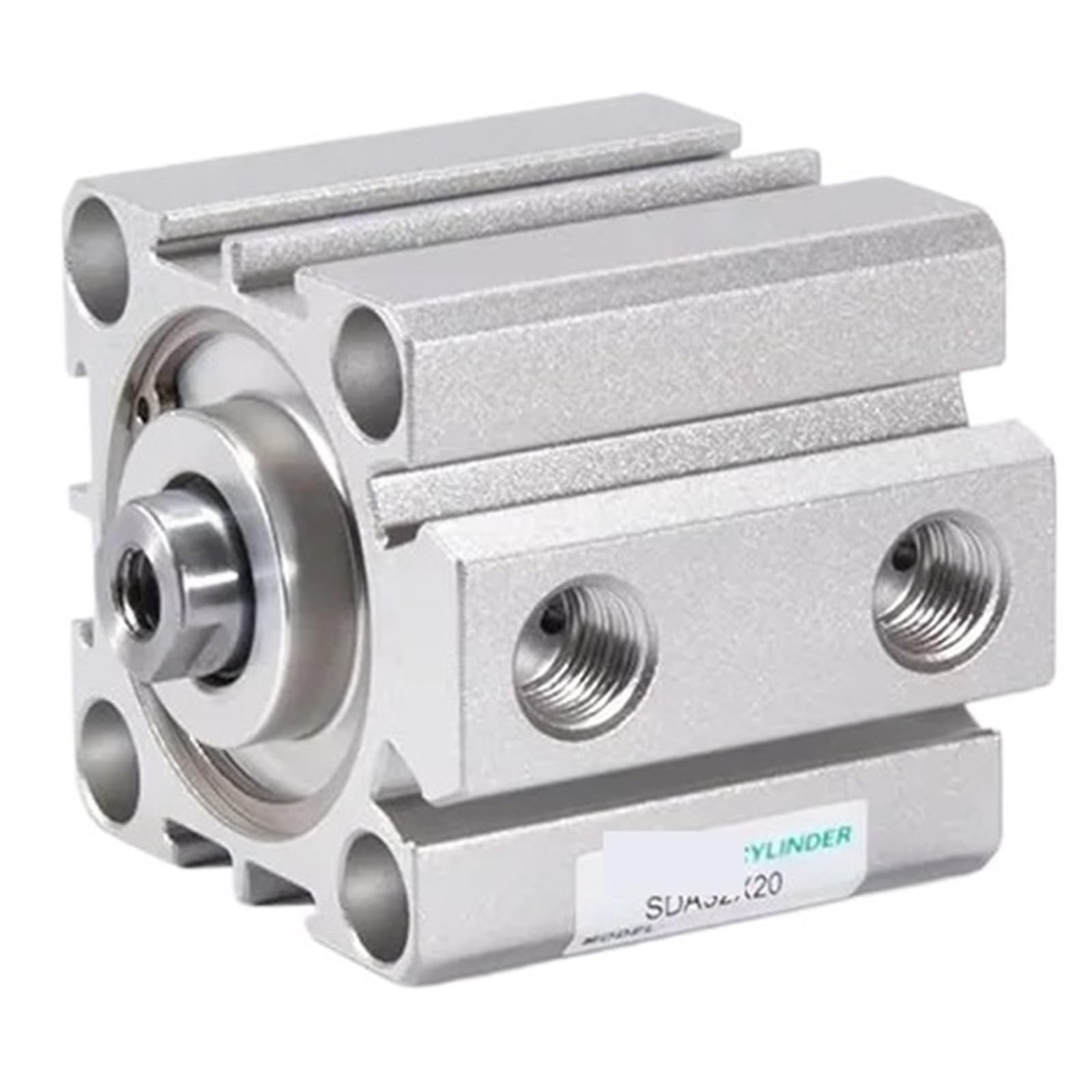 Vérin pneumatique compact cylindre SDA 20mm alésage course 100mm