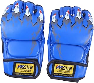 BESPORTBLE 1 De Luvas Para Crianças Luvas De Boxe Infantil Luvas De Equitação Luvas De Kickboxing Luvas De Boxe Luvas De Saco Pesado Luvas De Meio Dedo Para Andar De Bicicleta Luvas De