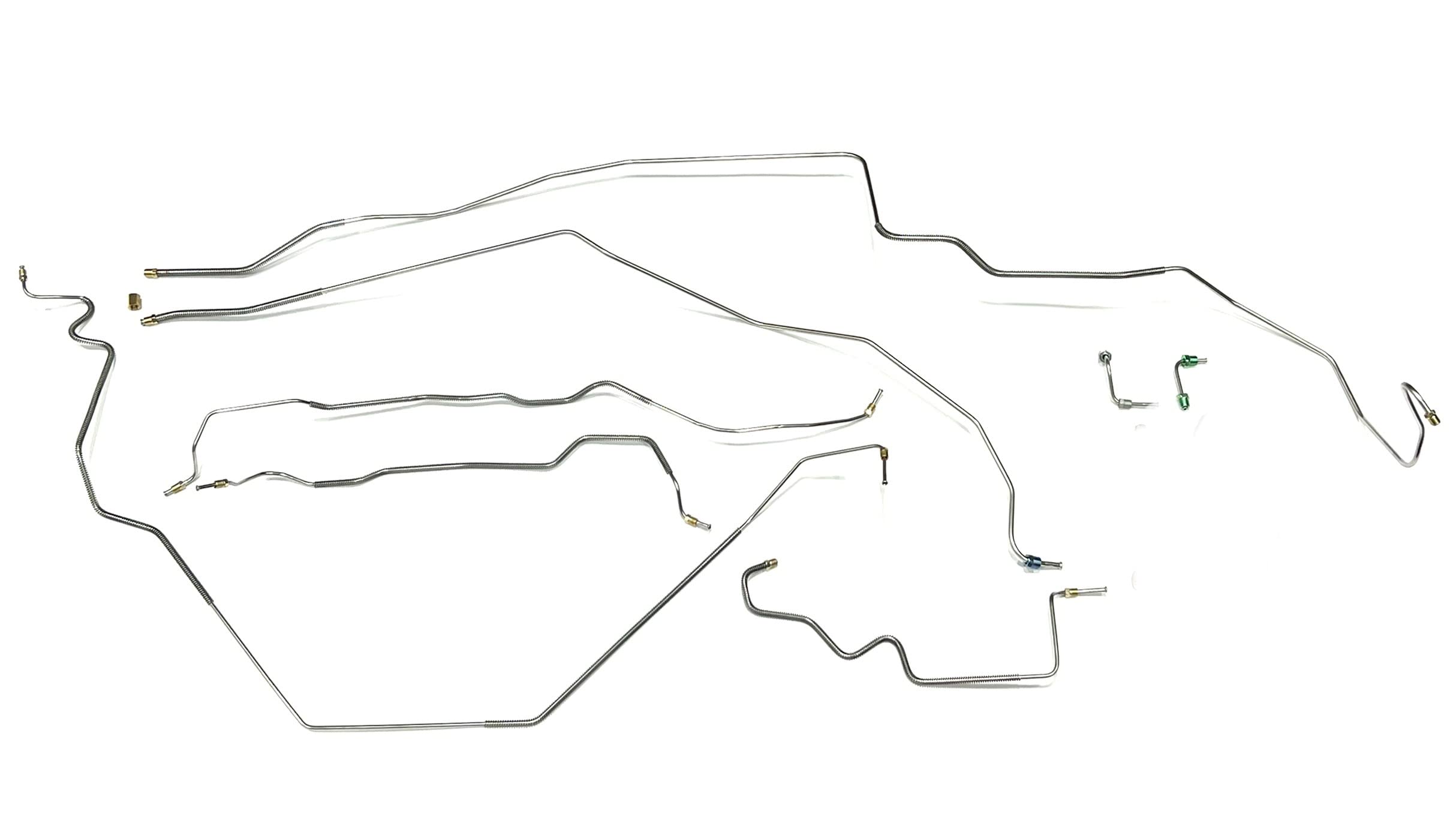 Full Car Brake Line Kit - Fits 68 Camaro - Stainless Steel - The Stop Shop
