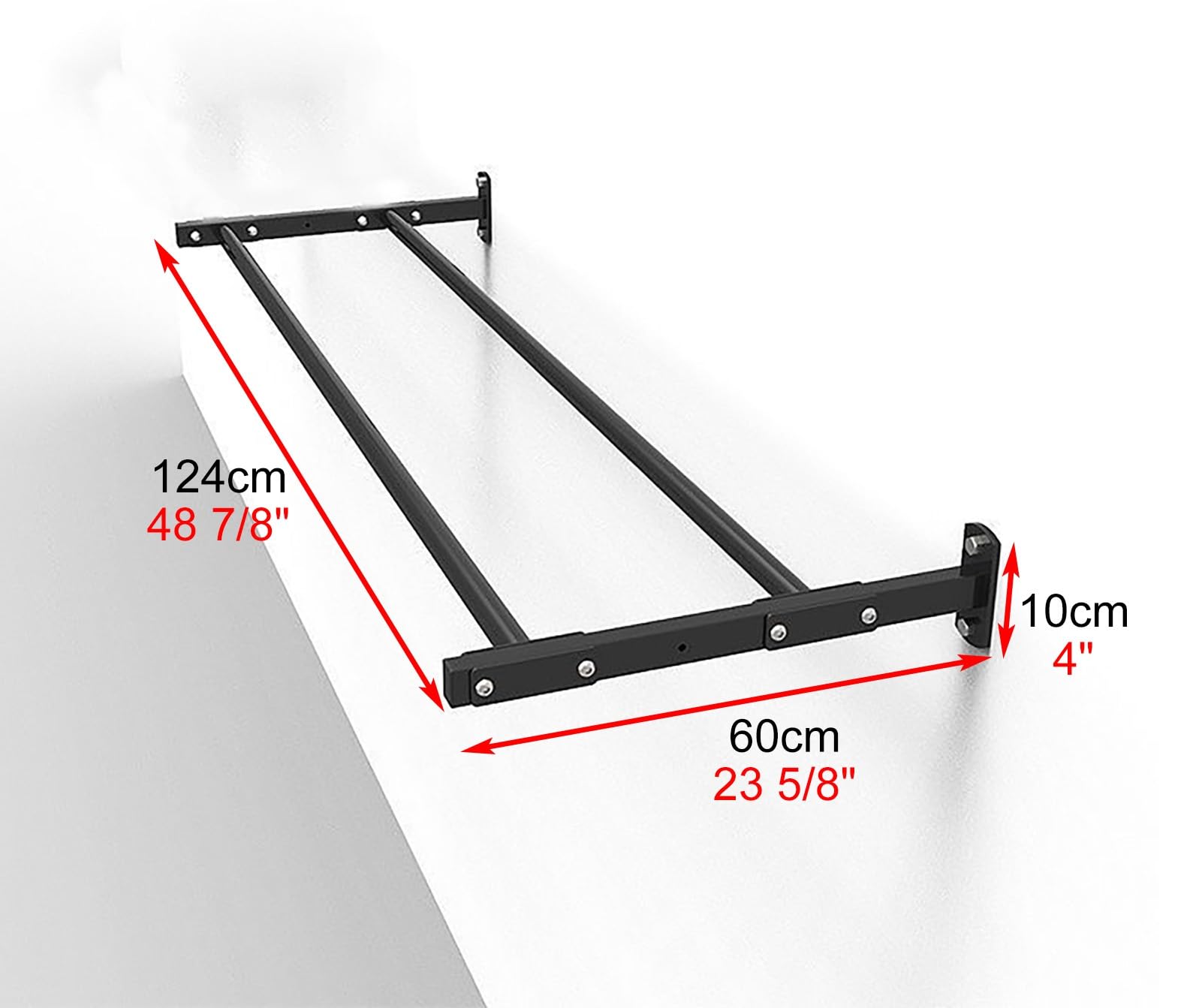 Soporte Estera Yoga Ajustable con Soporte para Pelota de Estabilidad, Metal Sostiene Diferentes Tamaños, Almacenamiento Incluido