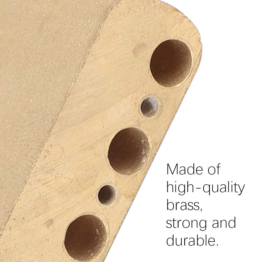 Bloque de Trémolo de Guitarra en Latón, de Puente Trémolo con Barra Whammy, Fácil Instalación para Reemplazo de Partes de Guitarra, Músicos