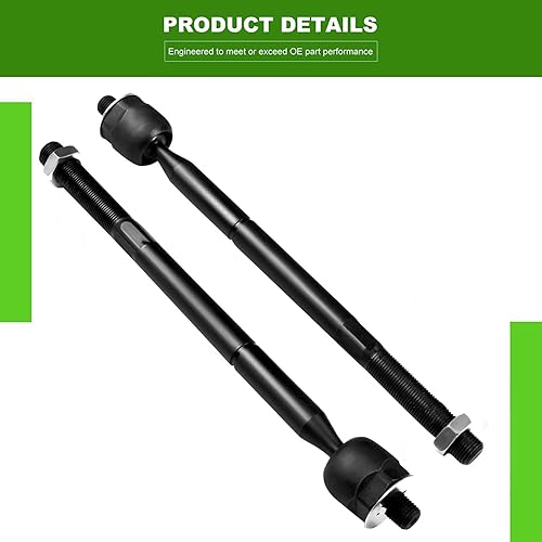 Miniatura 4 de SCITOO 8 piezas kit de suspensión 2 delantera 2 trasera izquierda derecha barra oscilante 2 exterior 2 barra de acoplamiento interior ajuste para