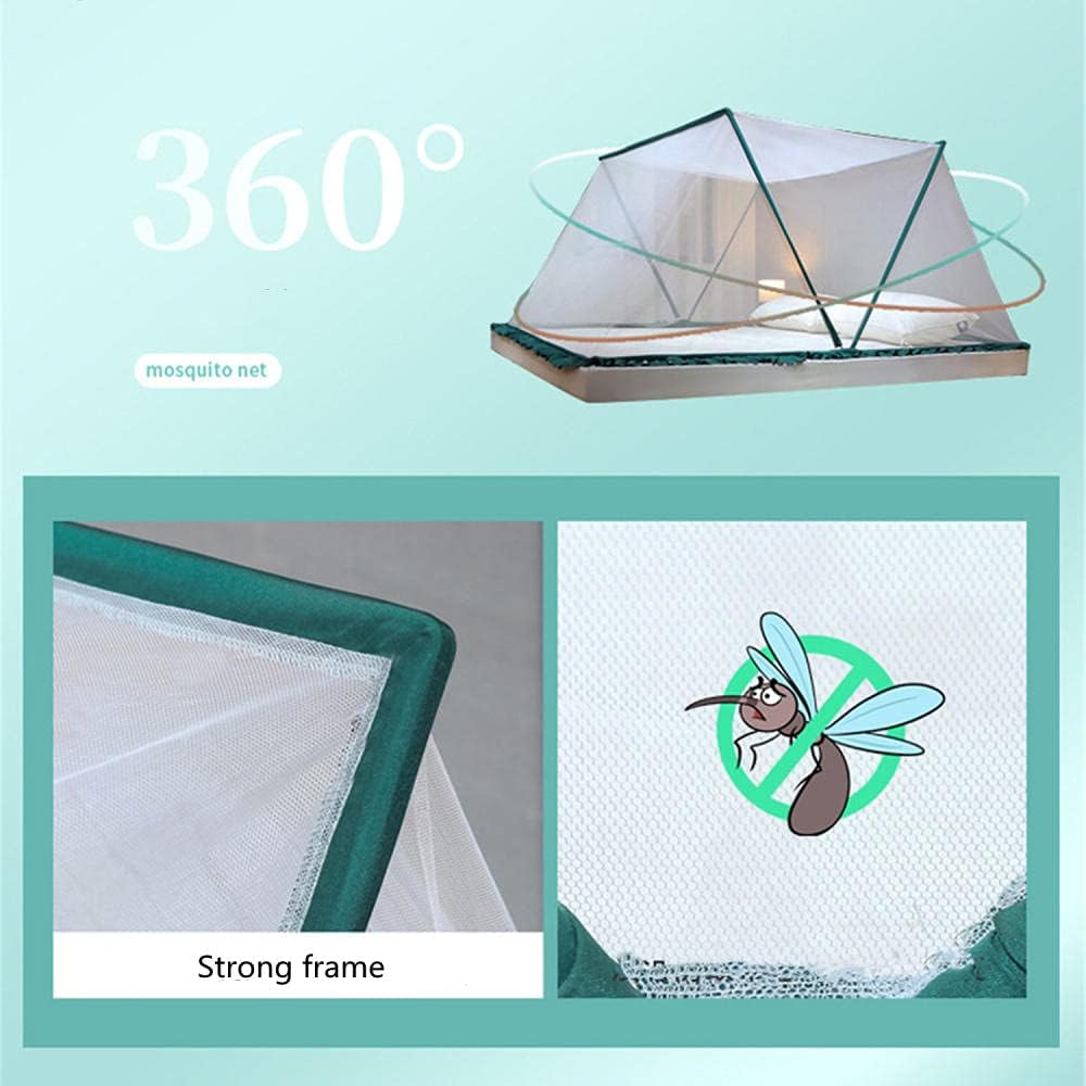 Portable Foldable Mosquito Nets Mosquito Mesh Net Mosquito Net for Bed, Bed Net Tent Ideal for Home Or Holidays Fine mesh Mosquito Net for Bed-B_100CM(W)