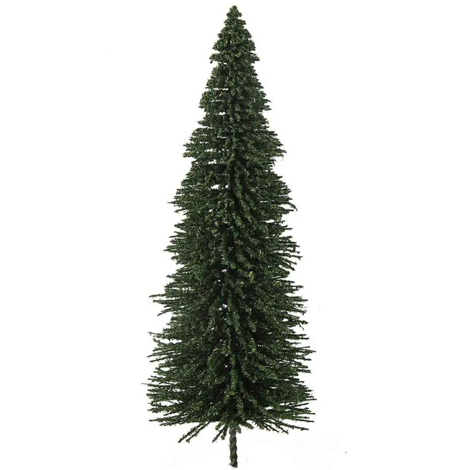 Alberi modellini ferroviari, 20 pezzi, albero modello verde pino N HO scala per layout ferroviario 12,5 cm