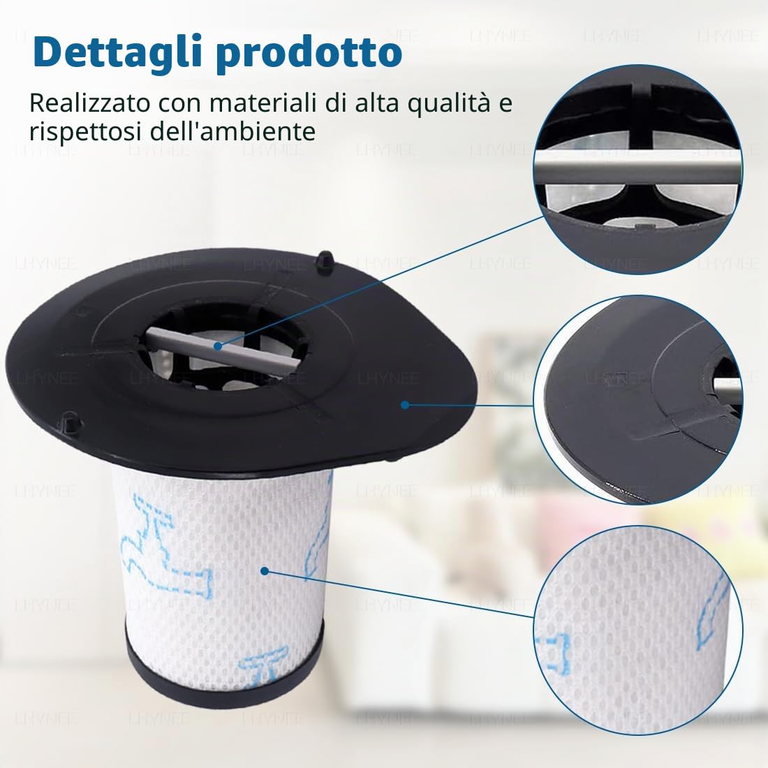 Fltri per rowenta aspirapolvere Air Force 460 All In One RH92xx Modelli, Filtro Per Rowenta Air Force Flex 560 RH94xx Modelli Aspirapolvere, Ricambio per air force ZR009002