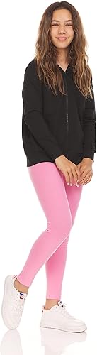 Miniatura 2 de Pink Angel Sudadera con Capucha con Cremallera para Niñas Pequeñas y Grandes, Sudadera de Moda para Niños con Capucha con Cremallera Completa