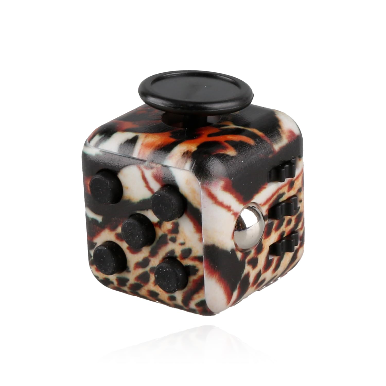 Lotsdonxia Fidget Cube – Multi-functional Stress Relief, 6-Sided Sensory Cube for Focus and Anxiety Management