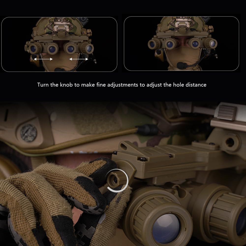 Tactical GPNVG 18 Dummy Modell Nachtsichtbrille für Helm NVG Mount Cosplay