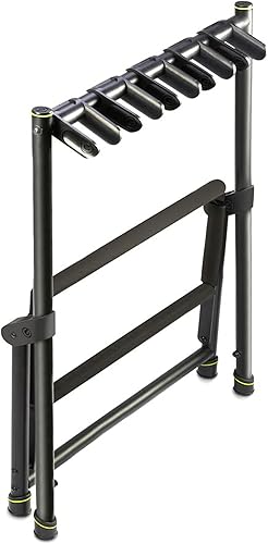 Miniatura 2 de Gravity VARI-G 7 Estante para guitarra para 7 instrumentos (GGSMG07), negro
