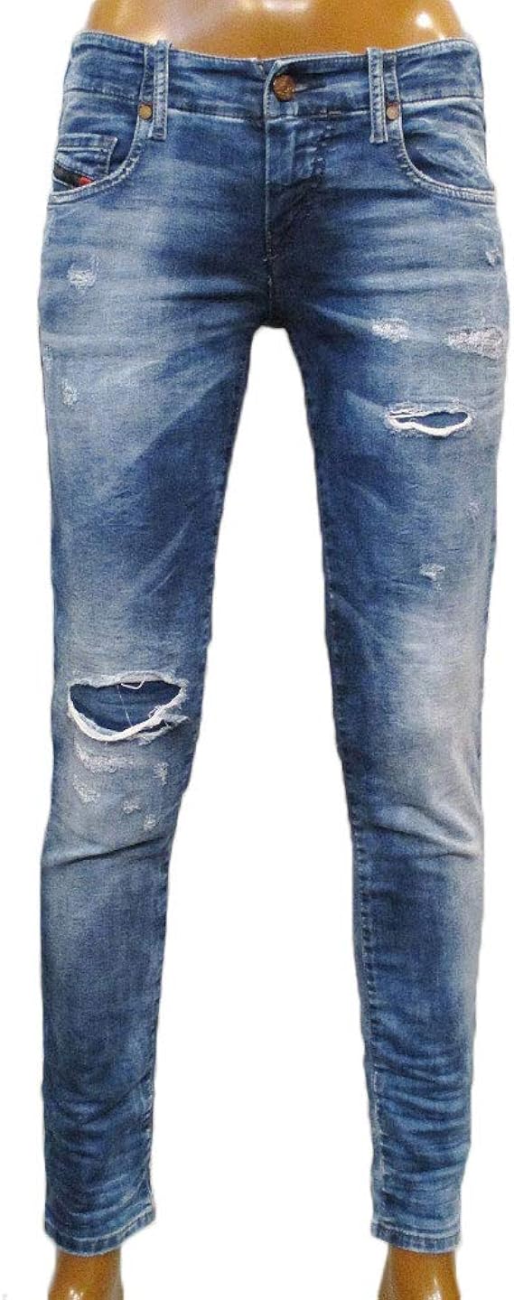 Amazon ディーゼル Diesel Women S Denim Grupee S Ne 0685i レディース デニム ブルー 23 ジーンズ 通販