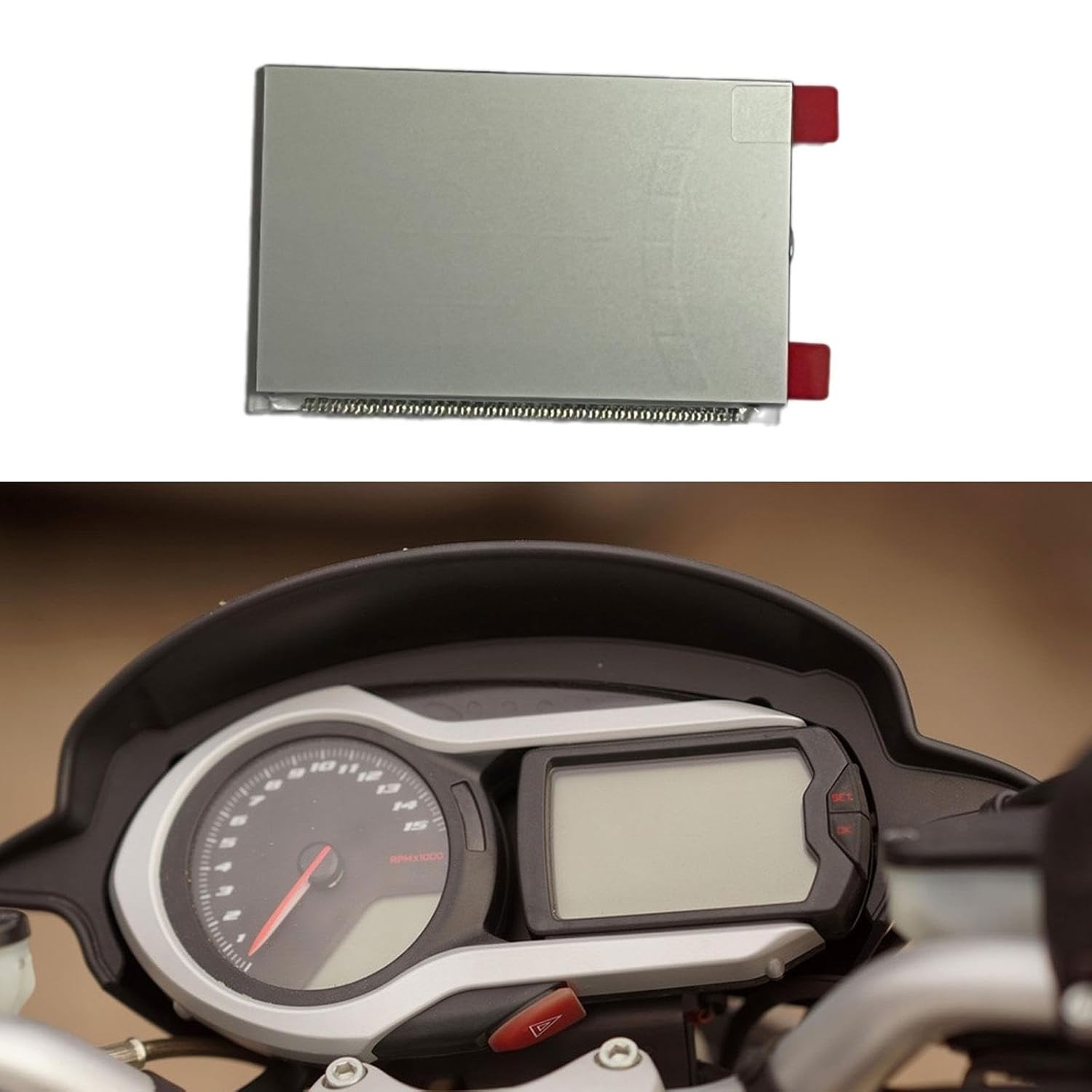 スピードメーター機器LCDスクリーン交換ガラスアセンブリ機器メンテナンス修理パネルZ750 Z750R 【デジタルスピードメー】 2007-2