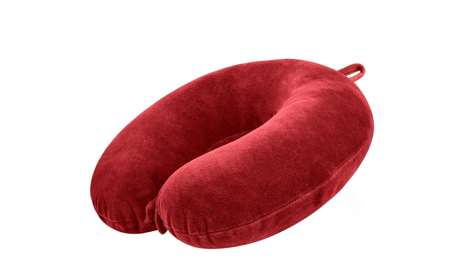 U Shaped Neck Pillow for Travel in Airplane Flight/Car/Train for Sleeping,Comfortable Head Rest Neck Support | Lightweight Travel Pillow for Men and Women (Red)-image-10