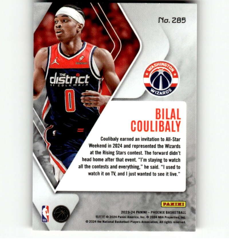 Amazon.com: 2023-24 Panini Phoenix Red Ice Prizm #285 Bilal