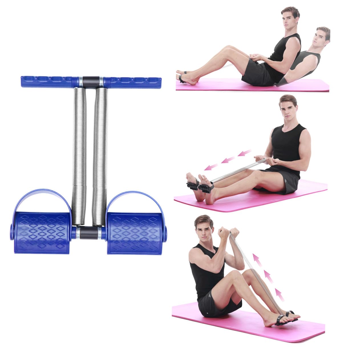 WOONEKY Attrezzature Per Il Fitness Palestra Macchine Per Allenamento A Casa Pedale Gamba Esercizio Gamba Ginnico Sit-Up Pedale Estrattore Per Il Fitness Estrattore