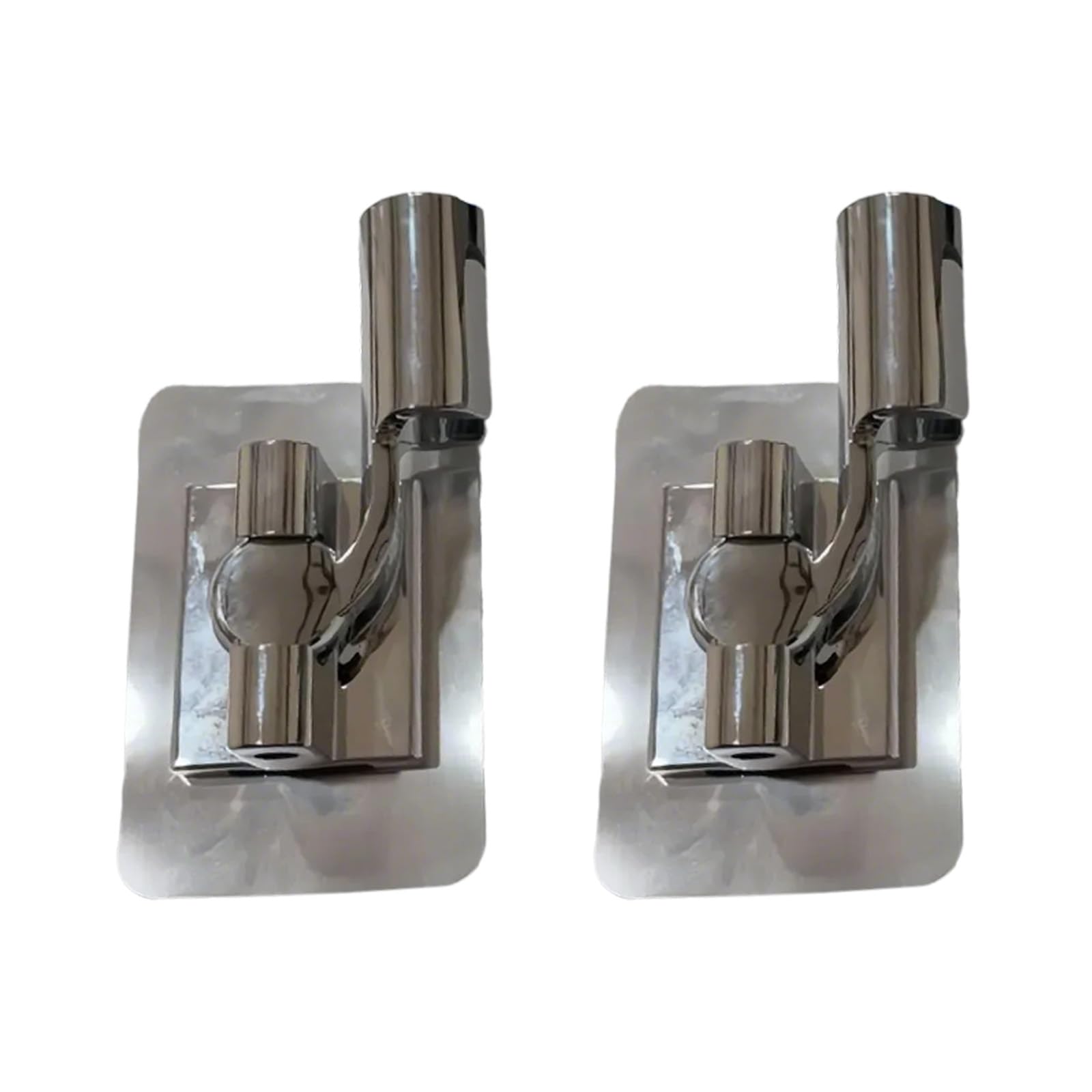 Shower Head Holder with Adhesive Wall Mounted Shower Holder Bracket for Easy Bathroom Installation Strong Adhesive Mount