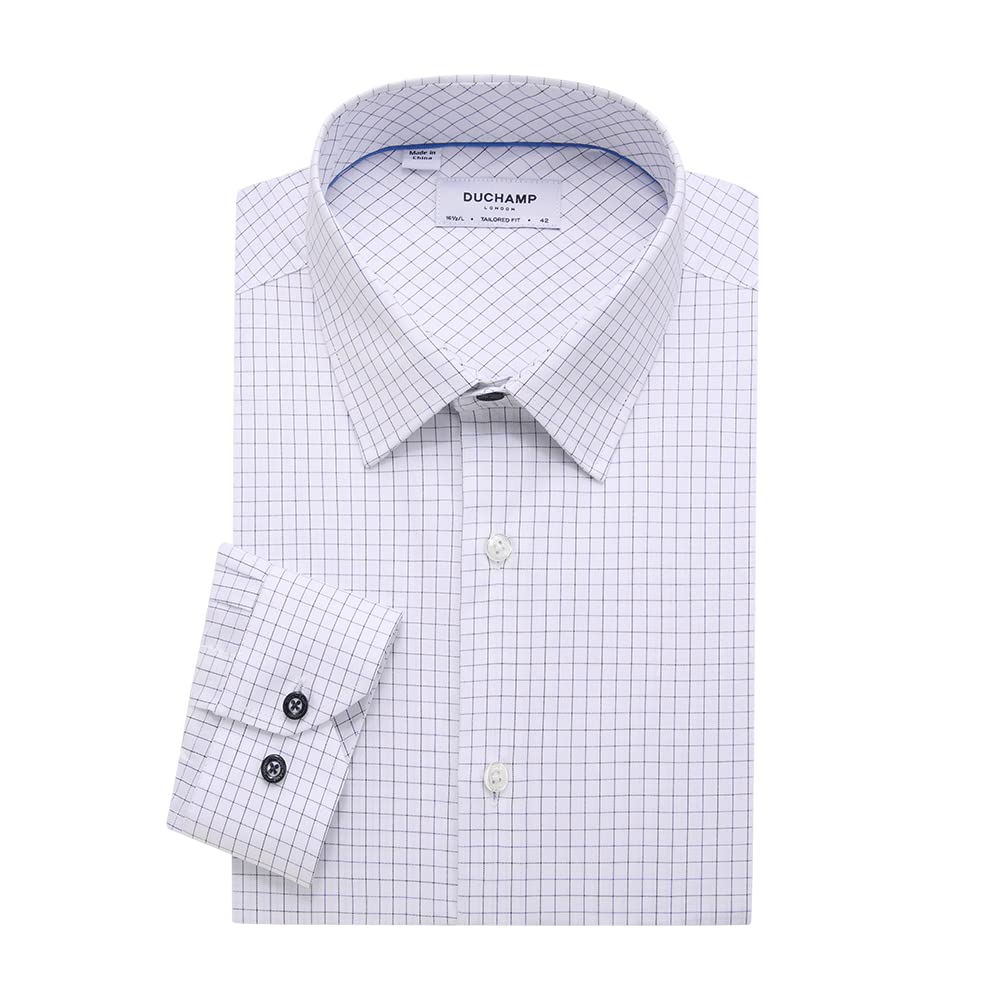 Duchamp London Check Dress Shirt