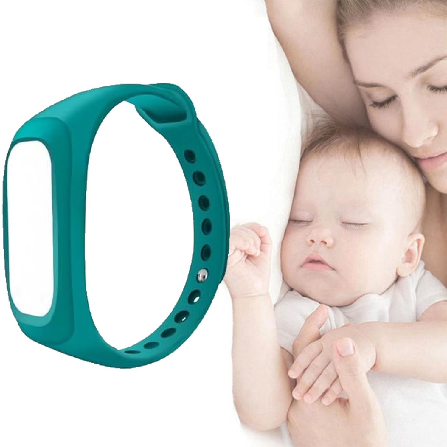 Dispositivos Antironquidos para Mujeres Y Hombres, Pulsera Antironquidos, Ajuste De Intensidad De 3 Velocidades Y Mejora del Sueño Nocturno, para Usar En La Oficina O En Aviones,Verde