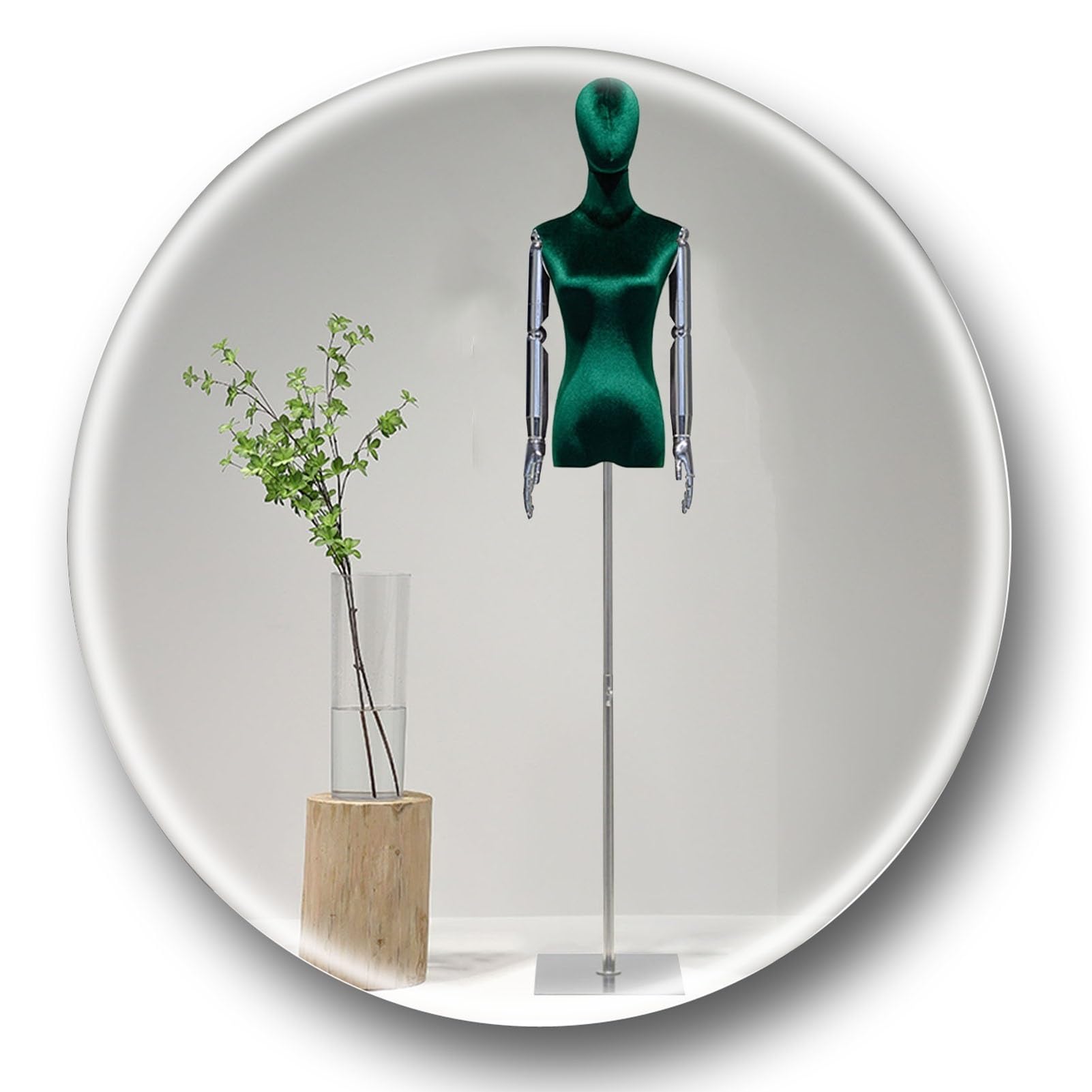 Buste de mannequin femme réglable en hauteur pour ajuster vos patrons sans pli