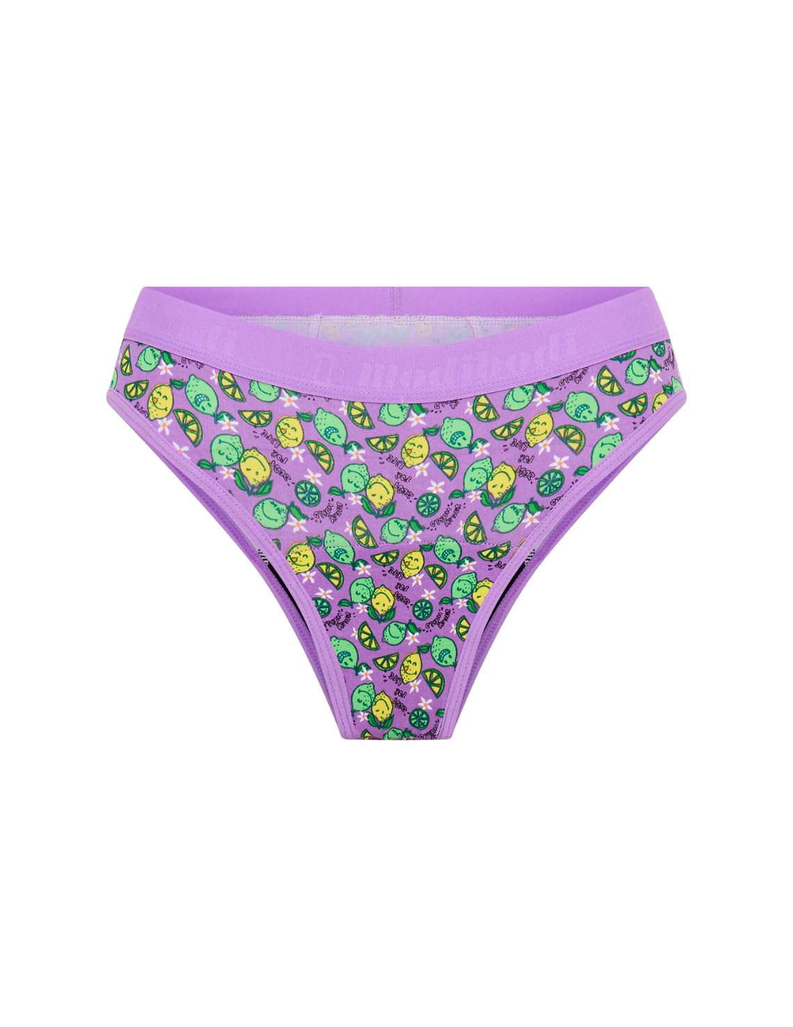 Modibodi Lucky Lemon Limes Teen Leakproof Period Pants – Hipster Bikini | Moderate Absorbency (15Ml) Y14-16