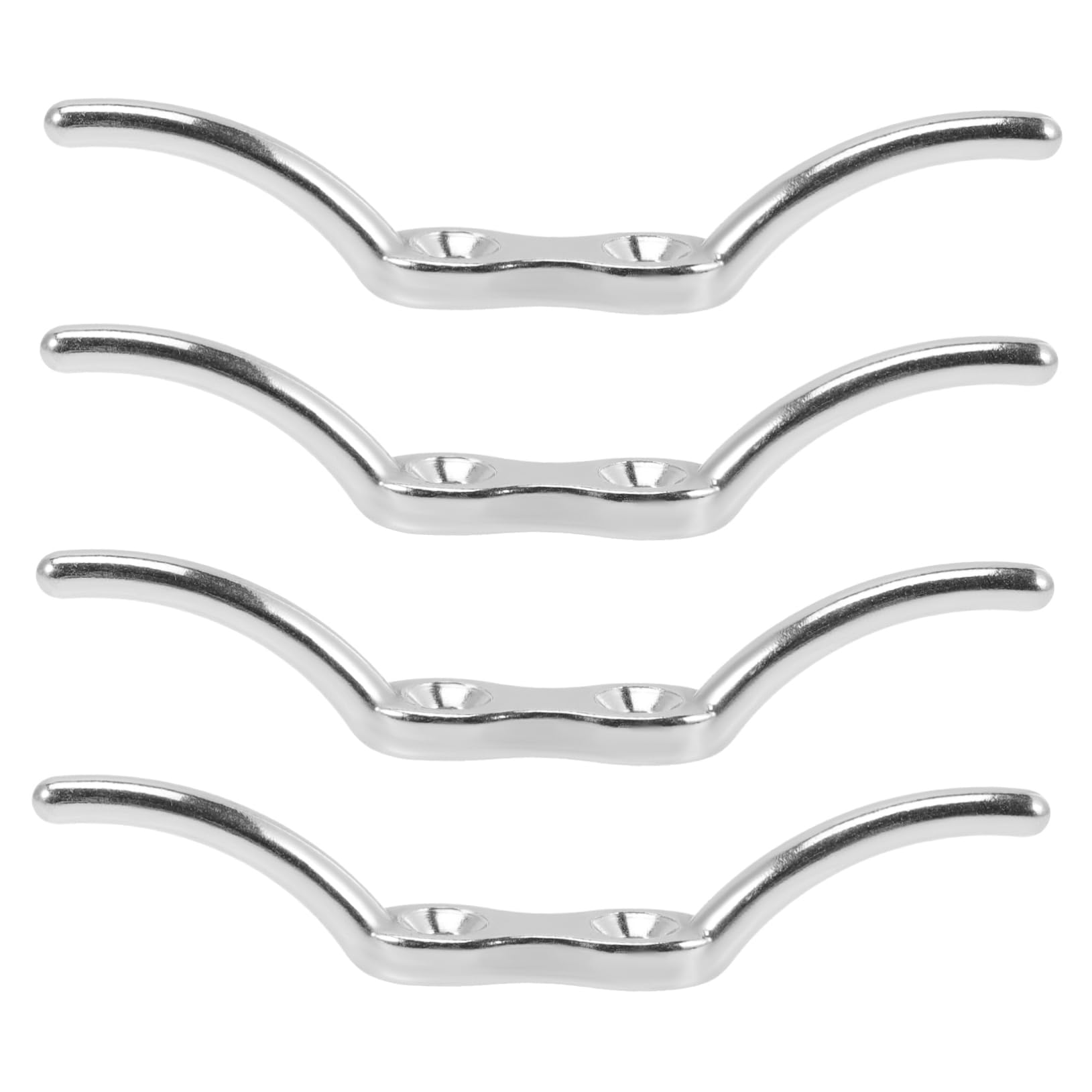 KICHOUSE Boat Hooks 4pcs Marine Hardware 316 Stainless Steel Flag Pole Parts Boat Latches for Yacht Dock