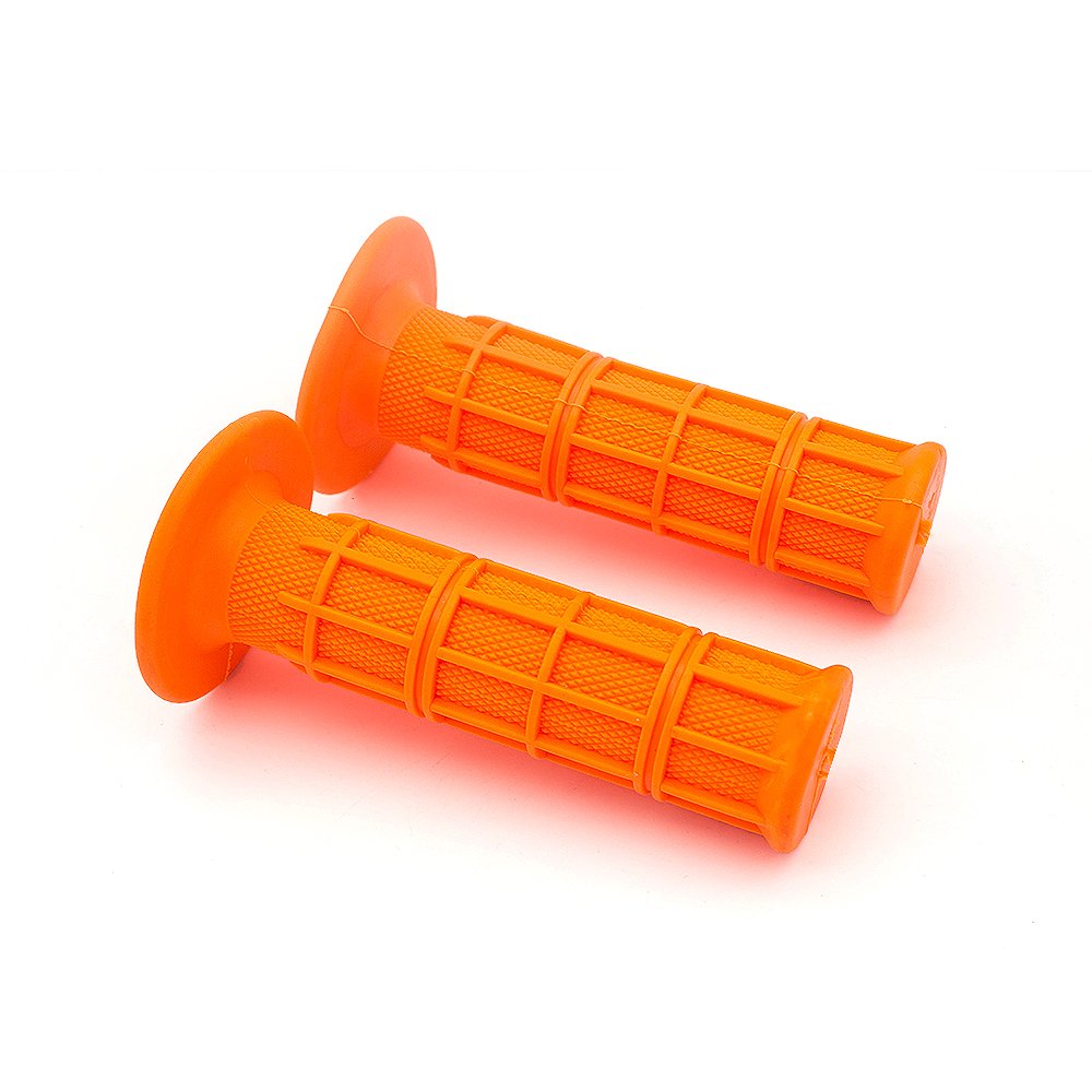 PROCNCMotorcycle Grips Non Slip Rubber Bar End Thruster Grip 7/8" Motorcycle Comfort Hand Handlebar Grip Thruster Grip for Harley Honda Triumph Yamaha Kawasaki CG125 CB400