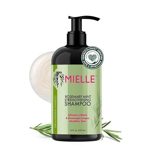Mielle Organics Rosemary Mint Biotin Strengthening Shampoo