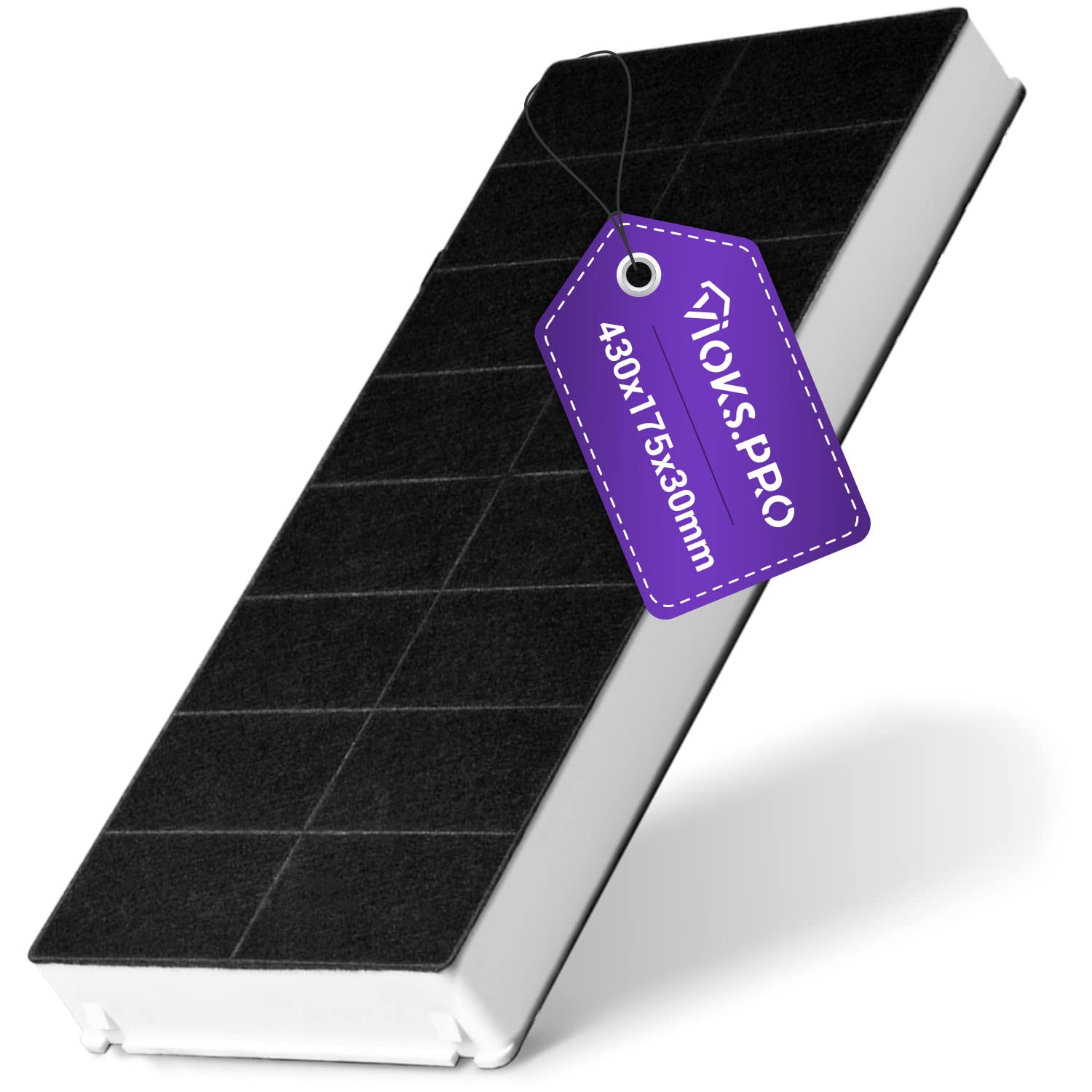 Vioks.pro Carbon Filter, 430 X 175 Mm, For Neff, Siemens, Bosch, Constructa Cooker Hoods