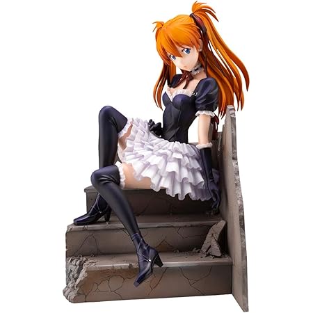 新世紀エヴァンゲリオン 惣流・アスカ・ラングレー ~ゴスロリver~:RE 1/7スケール PVC製 塗装済み完成品フィギュア