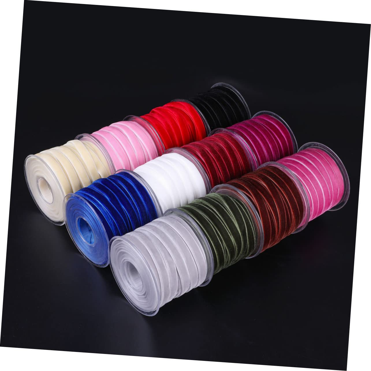 2 Rouleaux 10 Yards Ruban Satin Pour Baby Shower Anniversaire Révélation De Genre Ruban D'Emballage