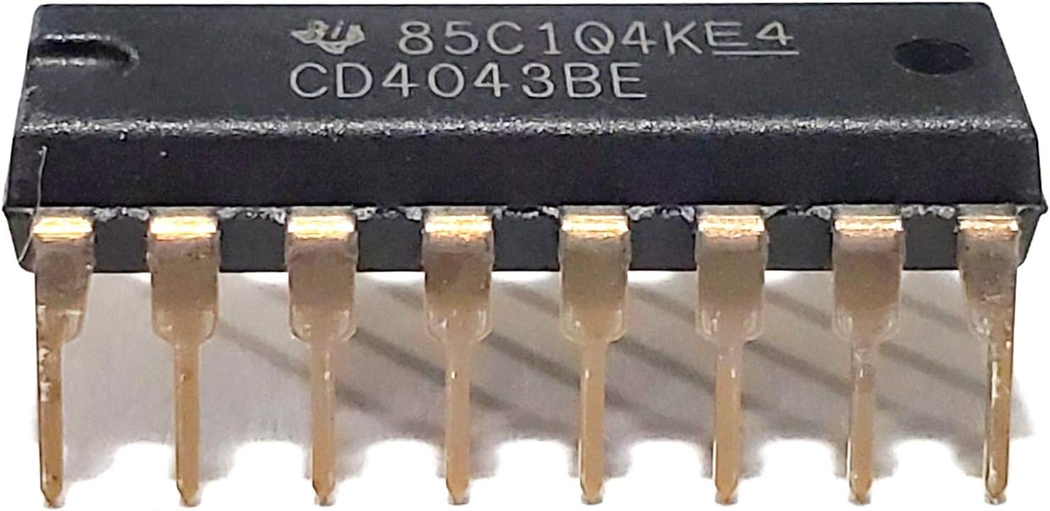 Texas Instruments CD4043BE Quad Nor R/S-Latch, 3-State, Dip-16