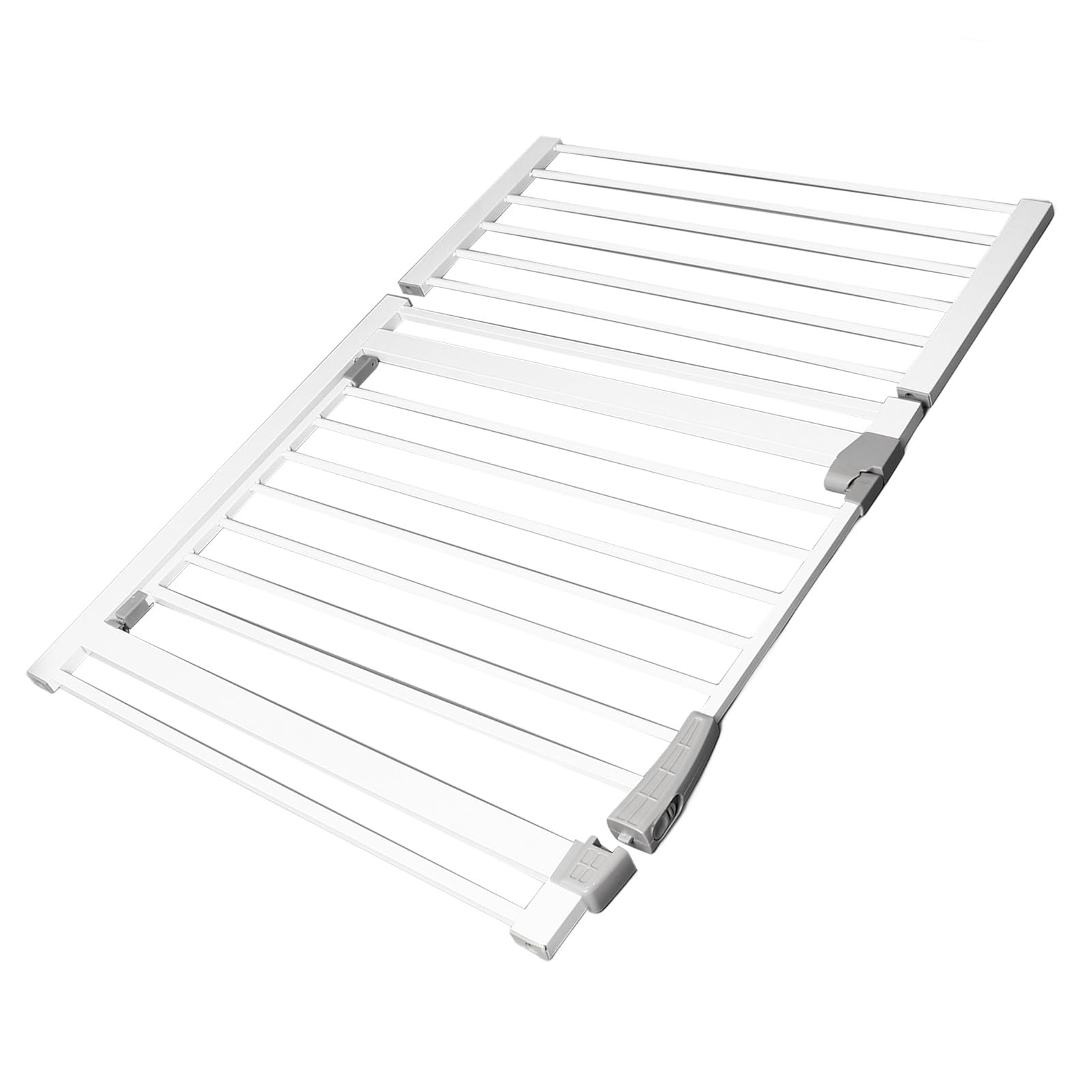 Generic Puerta de Seguridad para Bebés, Fácil Instalación, Valla de Protección Infantil Duradera para Puertas, Escaleras, Material ABS