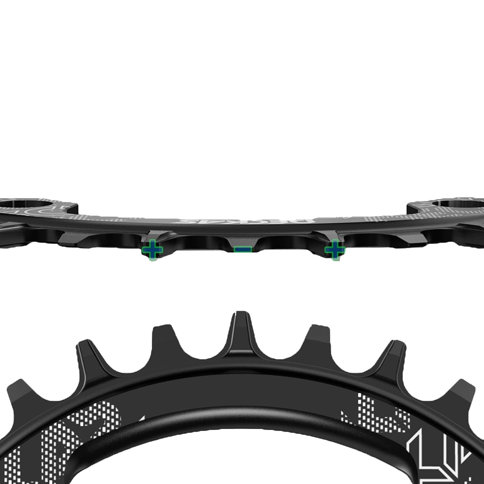 Platos para Bicicletas Plato de Bicicleta Ovalado 104BCD 32T 34T 36T 38T 40 42 44 46 48 50 52 T Dientes MTB Carretera Rueda Cadena montaña 104 Bcd