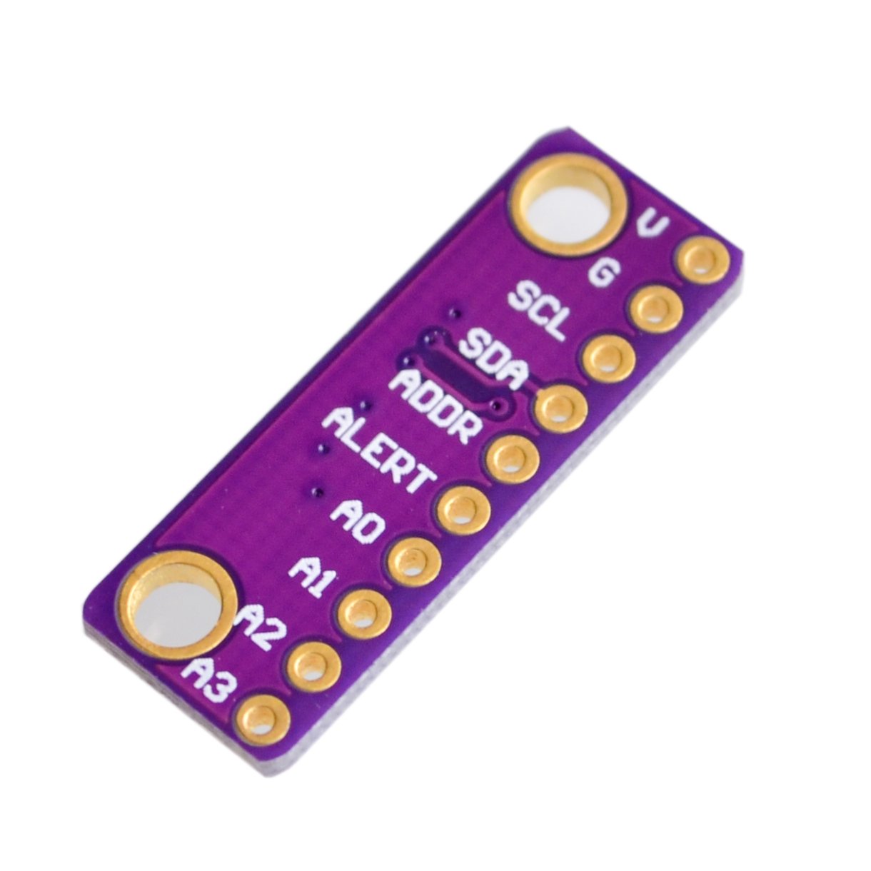 5 Stück I2C ADS1015-Modul 12-Bit-Präzisions-4-Kanal-ADC-Konvertermodul-Entwicklungsplatine mit programmierbarem Verstärkungsverstärker