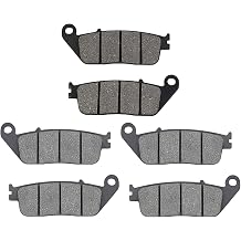 AHL Brake Pads Set for Honda GL1500 Valkyrie/Tourer 1997-2003 Semi-metallic
