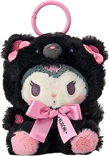 サンリオ(SANRIO) マスコットホルダー（まっくろあにまるず） クロミ カラビナ付き 387096