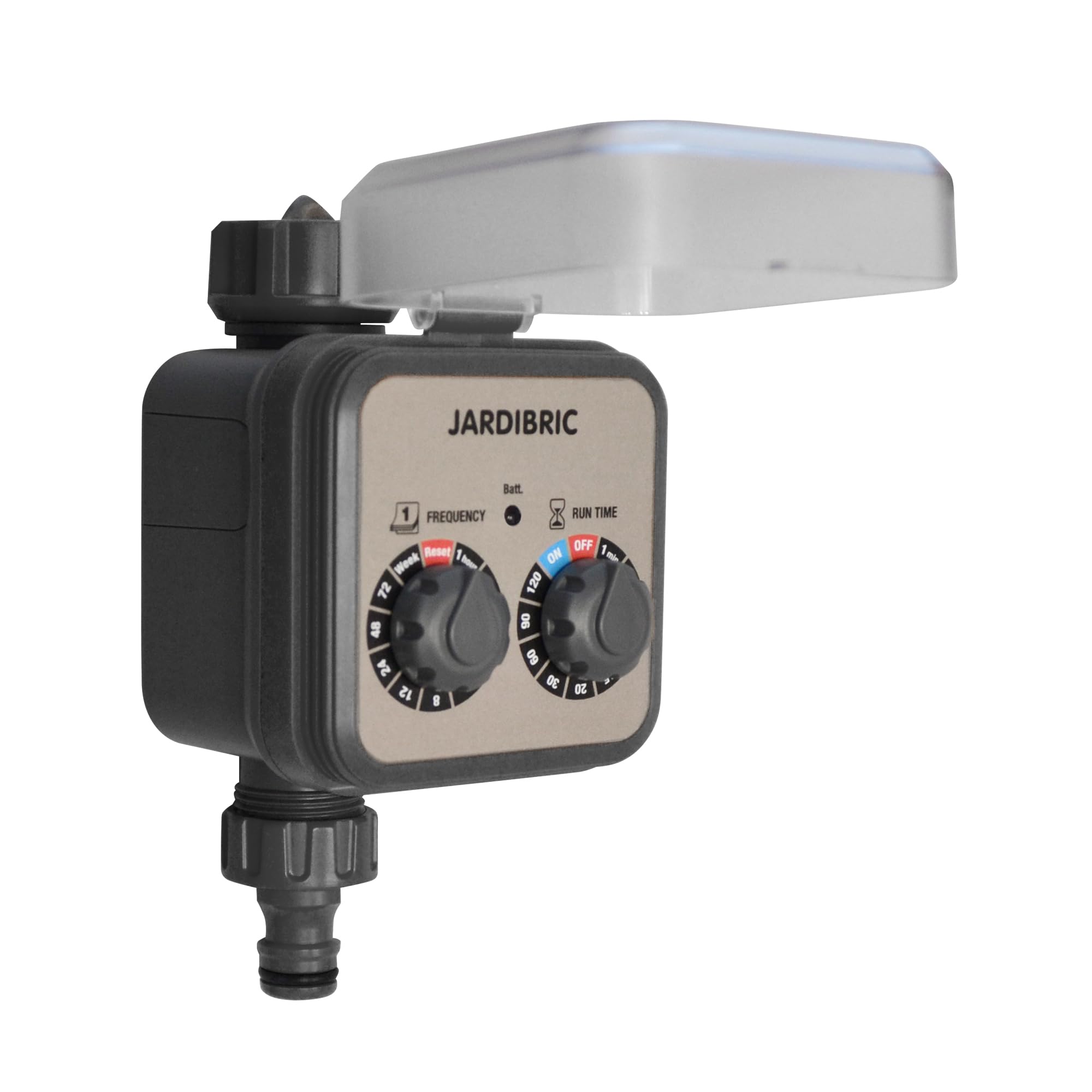 Jardibric - Kit Goutte à Goutte 25 m² Sans Pression 0 Bar - Programmateur - 40 m Tuyau 6 mm - 30 Goutteurs Réglables