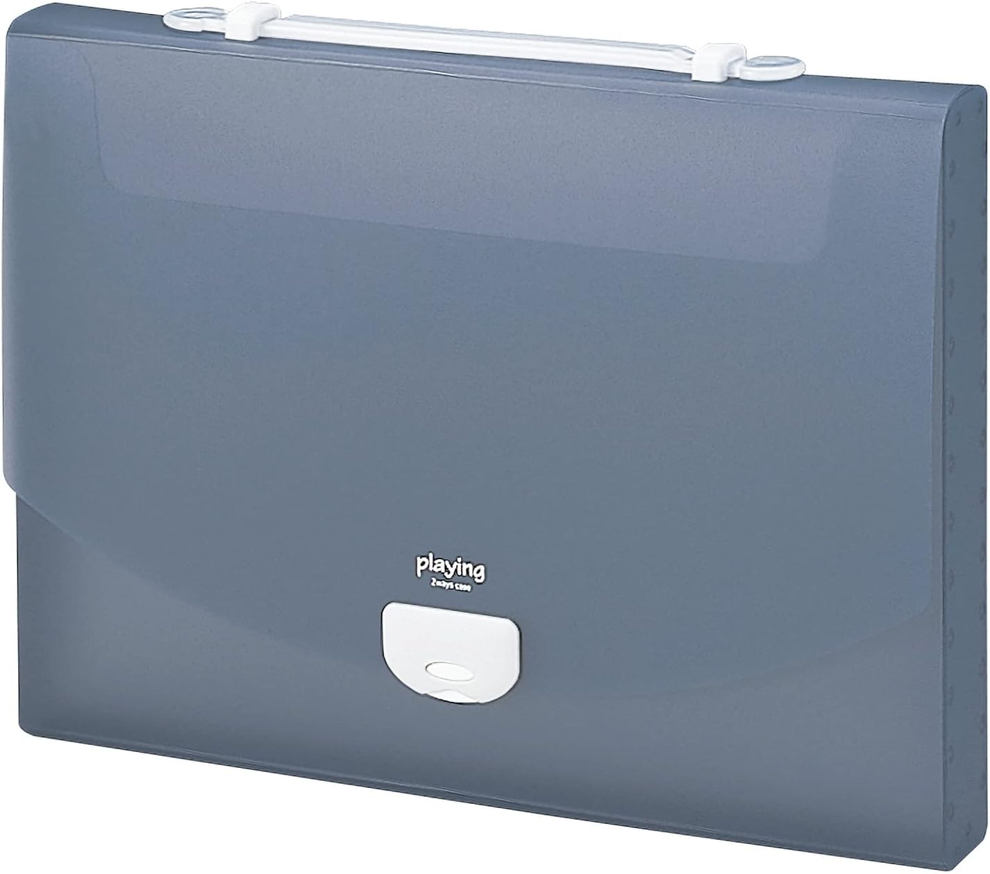 Budgerigar playing two-way case A4 Grey AP-952-62 (japan import)