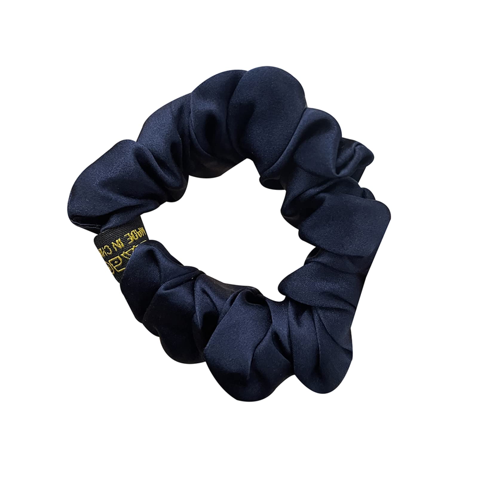 Czysty jedwab 3.5cm Skinnie Scrunchie gumki do włosów liny opaski Scrunchy gumki gumki do włosów dla kobiet dziewczyn akcesoria do włosów