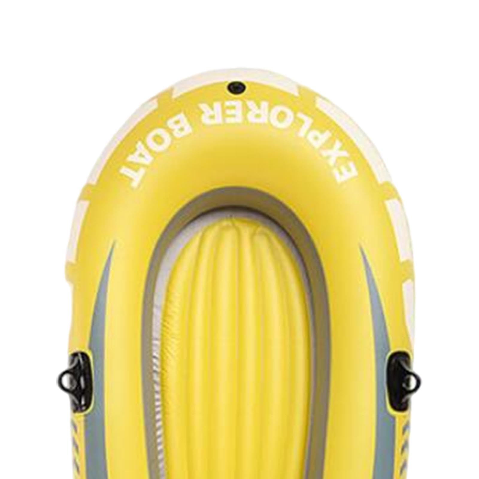 Kayak Hinchable, Bote, Balsa de Pesca Hinchable, Canoa Flotante, PVC Reforzado, Montaje Rápido, Apto para Deportes, Relajación Y Pesca.